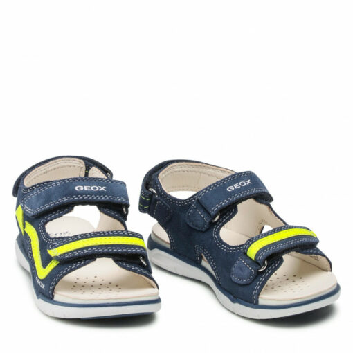 GEOX ΣΑΝΔΑΛΙΑ JUNIOR ΑΓΟΡΙ B S.Delhi B. A B254LA 022BC C4502 Σκούρο Μπλε - Image 4