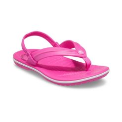 CROCS Crocband Strap Flip K 205777-6QQ ΦΟΥΞΙΑ