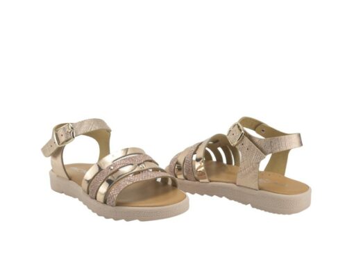 PRIMI PASSI SANDAL JUNIOR GIRL 4469 ΡΟΖ ΧΡΥΣΟ - Image 4