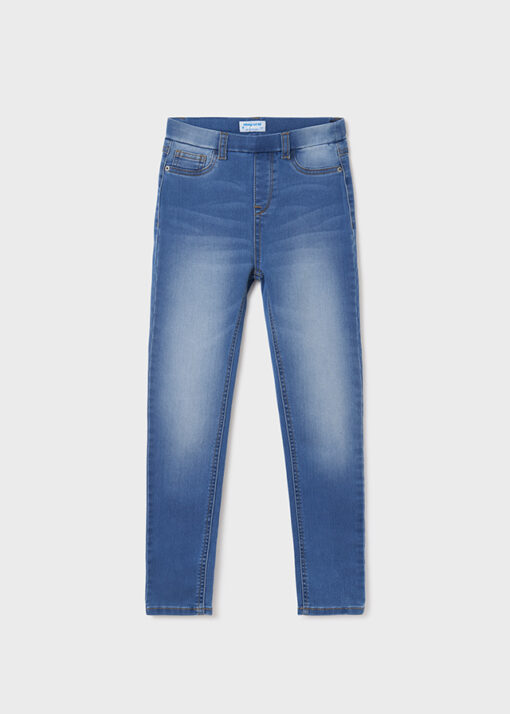 MAYORAL Παντελόνι τζιν super skinny fit κορίτσι 12-00578-078 Τζιν ανοιχτό