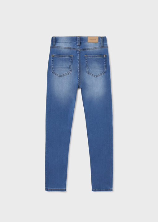 MAYORAL Παντελόνι τζιν super skinny fit κορίτσι 12-00578-078 Τζιν ανοιχτό - Image 2