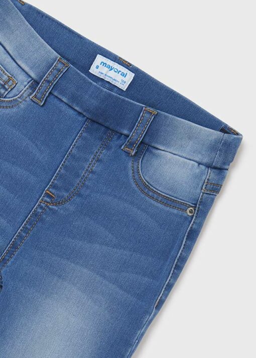 MAYORAL Παντελόνι τζιν super skinny fit κορίτσι 12-00578-078 Τζιν ανοιχτό - Image 3