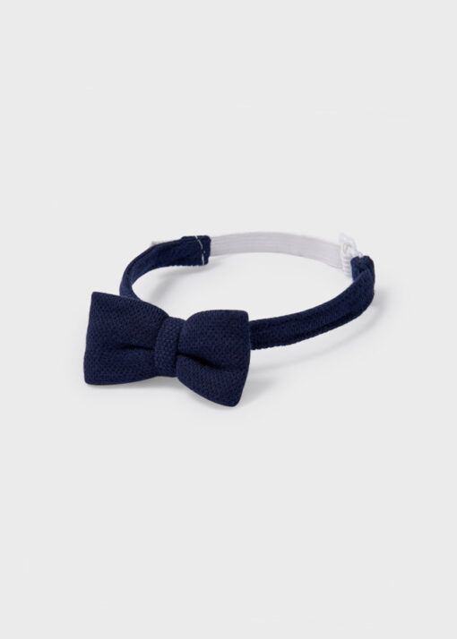 MAYORAL Πουκάμισο μακρυμάνικο ECOFRIENDS με παπιγιόν baby 12-02159-074 Λευκό - Image 4