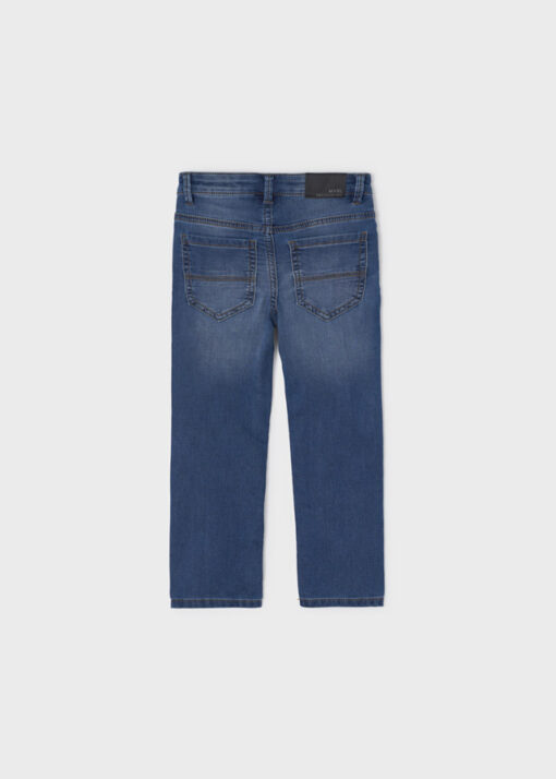 MAYORAL Παντελόνι τζιν slim fit ECOFRIENDS μακρύ αγόρι 12-04593-043 Τζιν - Image 3