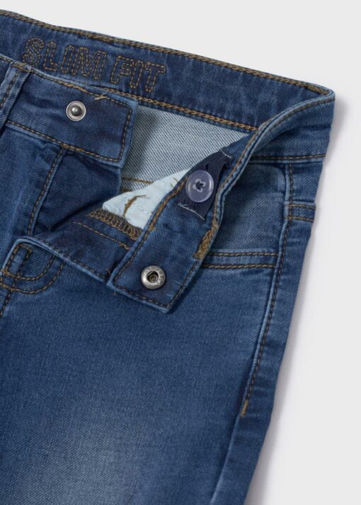 MAYORAL Παντελόνι τζιν slim fit ECOFRIENDS μακρύ αγόρι 12-04593-043 Τζιν - Image 4