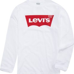 LEVI'S T-shirt logo αγόρι 8E8646-001-Λευκό