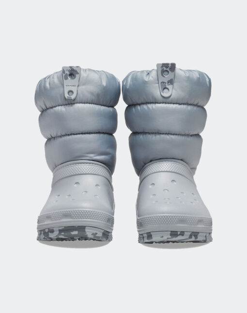CROCS ΓΑΛΟΤΣΑ Winter NEO Puff Boot 207684-001 ΓΚΡΙ - Image 5