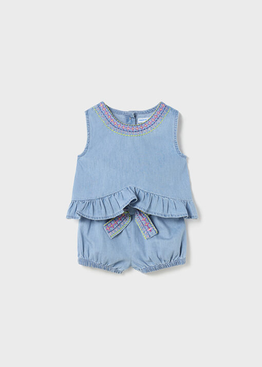 MAYORAL Σετ 2 τεμαχίων τζιν baby 23-01275-005 Τζιν