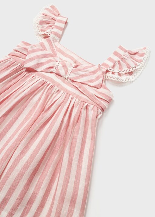MAYORAL Φόρεμα σταμπωτό με κάλυμμα πάνας baby 23-01963-050 Ρουζ - Image 3