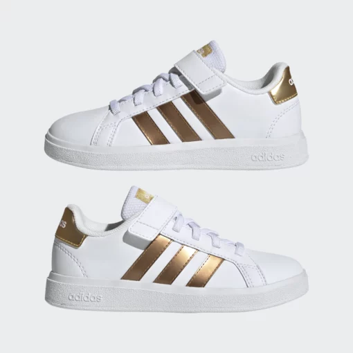 ADIDAS JUNIOR GIRL GRAND COURT 2.0 K GY2577 ΛΕΥΚΟ - Image 3