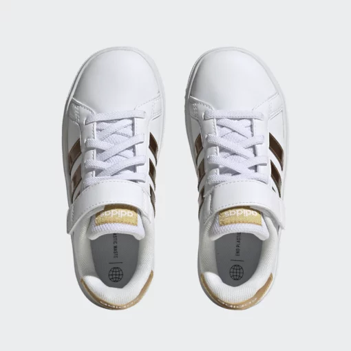 ADIDAS JUNIOR GIRL GRAND COURT 2.0 K GY2577 ΛΕΥΚΟ - Image 4