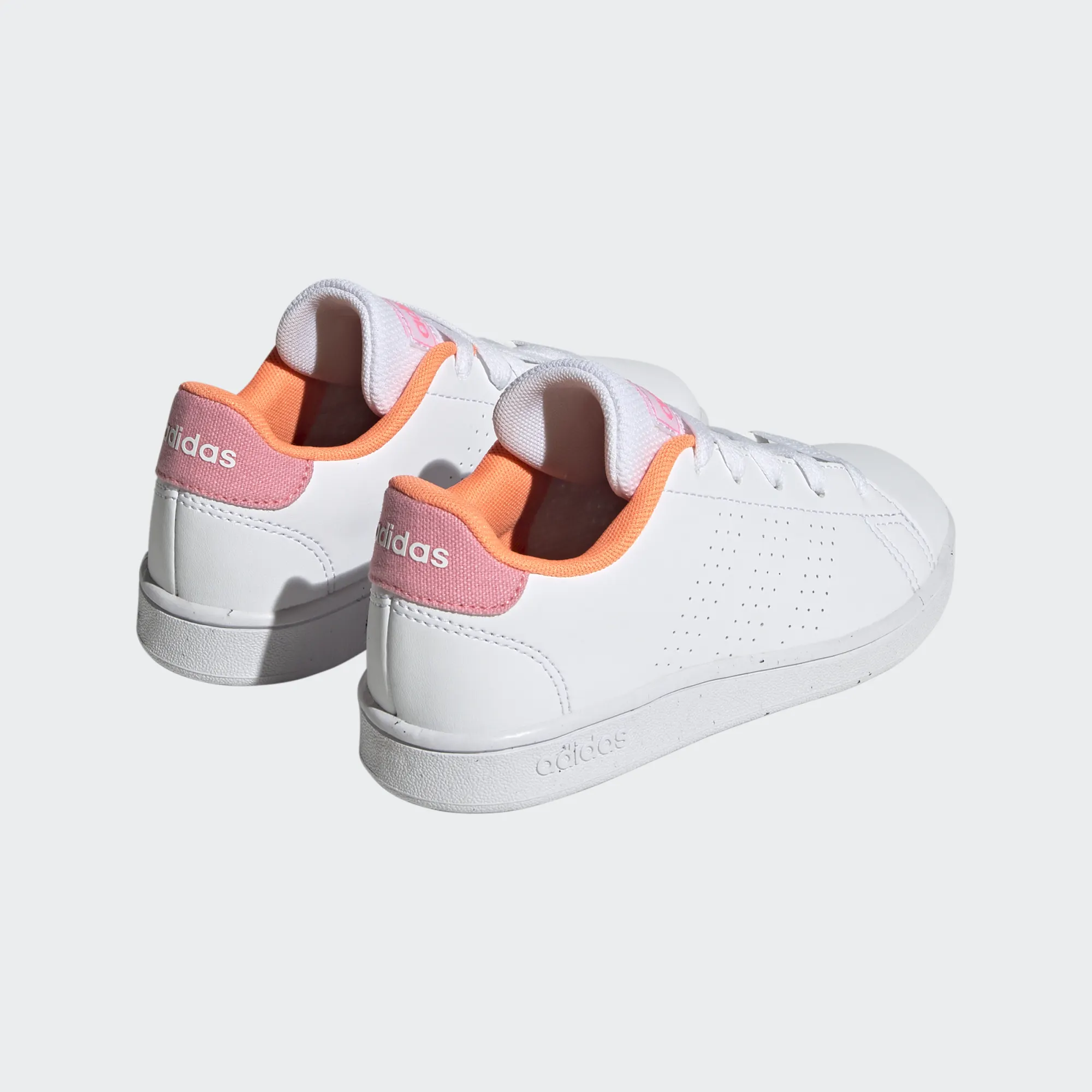 ADIDAS JUNIOR GIRL ADVANTAGE K H06180 ΛΕΥΚΟ - Image 6