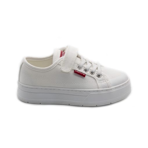 LEVIS SNEAKER JUNIOR GIRL ΠΑΝΙΝΑ MAUI LIGHT VTAM0030T ΛΕΥΚΟ - Image 3