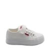 LEVIS SNEAKER JUNIOR GIRL ΠΑΝΙΝΑ MAUI LIGHT VTAM0030T ΛΕΥΚΟ