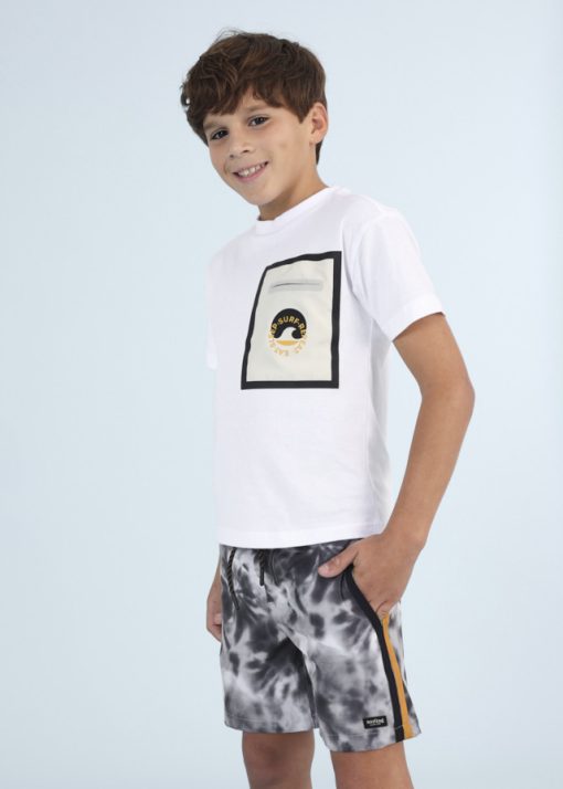 MAYORAL Μαγιό βερμούδα tie dye αγόρι 23-06664-085 Γραφίτης - Image 3