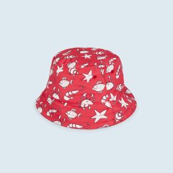 MAYORAL Καπέλο διπλής όψης με στάμπα baby 23-10406-065 Κόκκινο