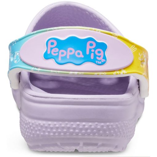 CROCS CLOGS CLASIC T GIRL PEPPA PIG 207915-530 ΜΩΒ - Image 4