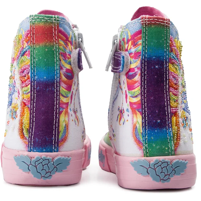 LELLI KELLY ΠΑΙΔΙΚΑ ΜΠΟΤΑΚΙΑ UNICOR MID LK9090 MULTI FANTASIA - Image 5
