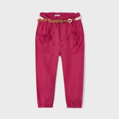 MAYORAL Παντελόνι μακρύ από TENCEL™ Lyocell κορίτσι 23-03503-052 Ιβίσκος