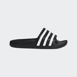 ADIDAS ADILETTE AQUA K SLIDES F35556 BLACK/WHITE