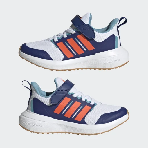 ADIDAS KIDS BOY FORTARUN 2.0 EL K HP5450 ΛΕΥΚΟ - Image 4