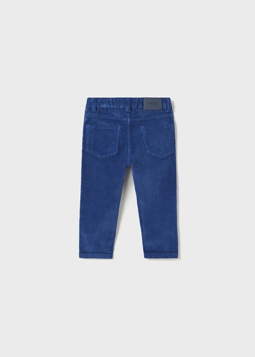 MAYORAL Παντελόνι κοτλέ slim fit 13-00502-011 Μπλε - Image 3