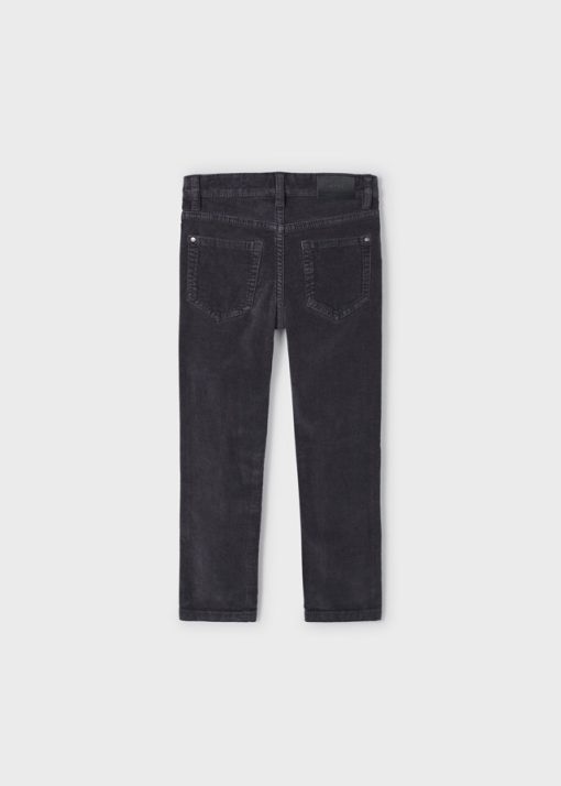MAYORAL Παντελόνι κοτλέ slim fit βαμβάκι BCI αγόρι 13-00537-021 Γκρι - Image 2