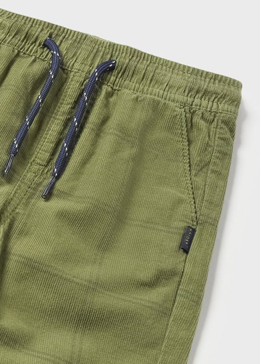 MAYORAL Παντελόνι jogger κοτλέ βαμβάκι BCI μωρό 13-02536-061 Δάφνη - Image 3