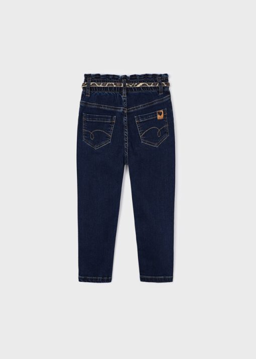 MAYORAL Παντελόνι μακρύ denim ζώνη 13-04501-088 Tζιν σκούρο - Image 5