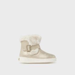 MAYORAL Μποτάκια ανακυκλωμένο βαμβάκι baby 13-42401-012 Χρυσό