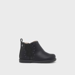MAYORAL Μποτάκια βιώσιμο δέρμα baby 13-42393-025 Μαύρο