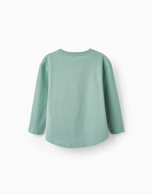 ZIPPY Mπλούζα fleece κορίτσι 31055681019 Πράσινο - Image 2