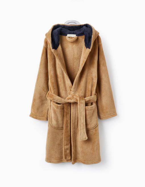 ZIPPY Ρόμπα fleece αγόρι 31055697005 Μπεζ σκούρο