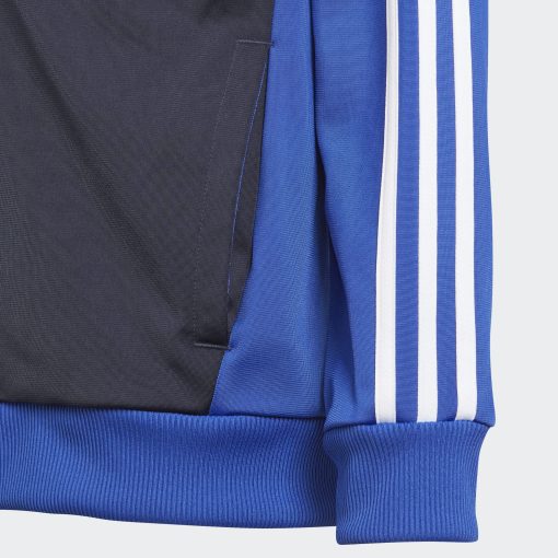ADIDAS ΣΕΤ ΦΟΡΜΑ JUNIOR UNISEX IB4108 ΜΠΛΕ/ΜΑΥΡΟ - Image 10