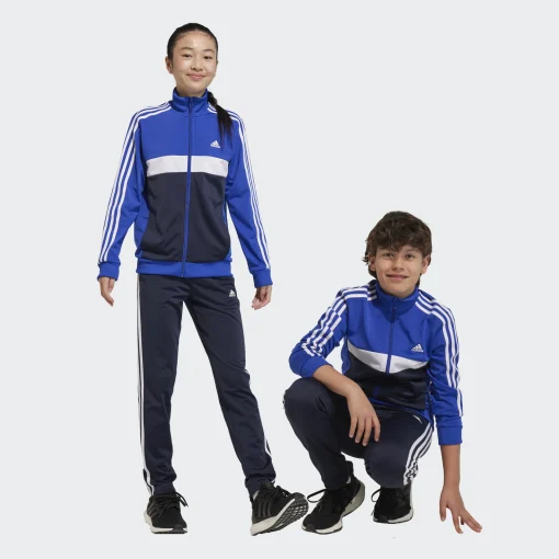 ADIDAS ΣΕΤ ΦΟΡΜΑ JUNIOR UNISEX IB4108 ΜΠΛΕ/ΜΑΥΡΟ - Image 3