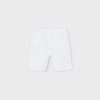 MAYORAL Βερμούδα καπαρτινέ Better Cotton αγόρι 24-00204-066 Λευκό