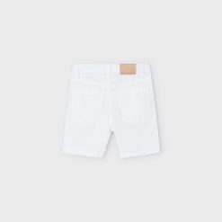 Alternative view of MAYORAL Βερμούδα καπαρτινέ Better Cotton αγόρι 24-00204-066 Λευκό