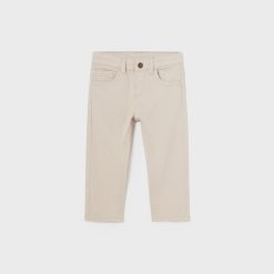 MAYORAL Παντελόνι καπαρντινέ slim 24-00506-051 Κρεμ