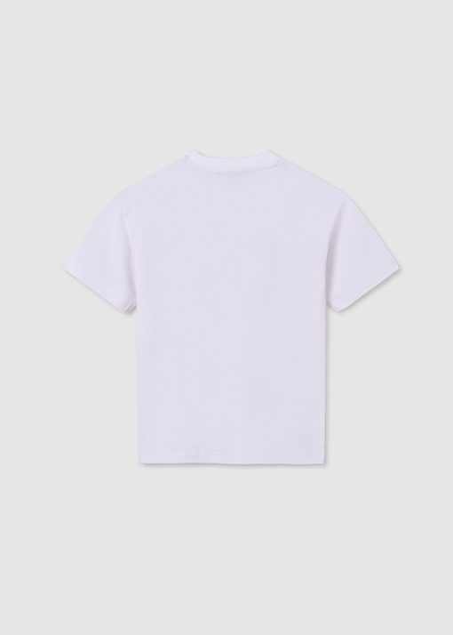 MAYORAL Μπλούζα Better Cotton αγόρι 24-00840-036 Λευκό - Image 2