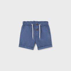 MAYORAL Βερμούδα λινή Better Cotton μωρό 24-01227-010 Μπλε