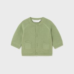 MAYORAL Ζακέτα Better Cotton νεογέννητο 24-01380-088 Πράσινο