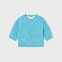 MAYORAL Ζακέτα Better Cotton νεογέννητο 24-01380-089 Μπλε ουρανί