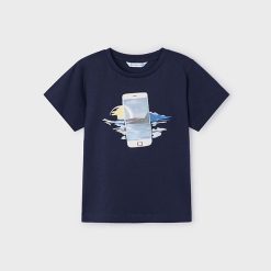 MAYORAL Μπλούζα Better Cotton αγόρι 24-03003-045 Ναυτικό μπλε