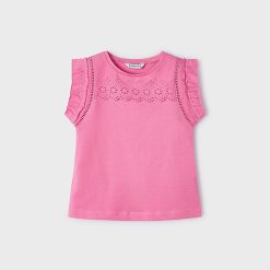 MAYORAL Μπλούζα Better Cotton κορίτσι 24-03094-071 Ροζ