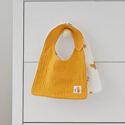 MAYORAL Σετ 2 σαλιάρες Better Cotton μωρό 24-09409-076 Κίτρινο