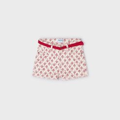 MAYORAL Σορτς με ζώνη Better Cotton κορίτσι 24-03255-072 Μπεζ