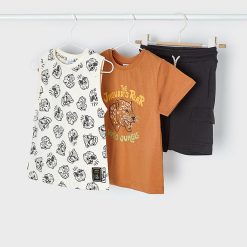 MAYORAL Σετ 2 τεμαχίων σπορ Better Cotton αγόρι 24-03604-091 Πιπεριά