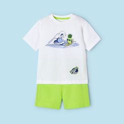 MAYORAL Σετ 2 τεμαχίων Better Cotton αγόρι 24-03610-037 Λάιμ