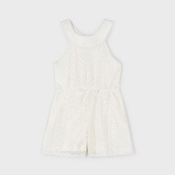MAYORAL Φόρμα γκιπούρ Better Cotton κορίτσι 24-03862-080 Μπεζ