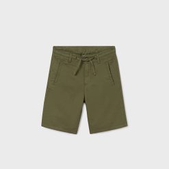 MAYORAL Βερμούδα λινή Better Cotton αγόρι 24-06263-035 Χακί